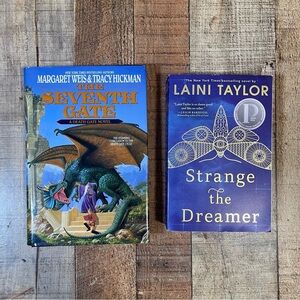 Strange the Dreamer Vintage The Seventh Gate Fantasy Book Bundle Laini Taylor
